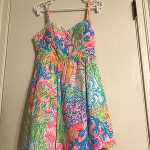 Lilly Pulitzer Lovers Coral Dress